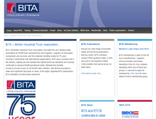 Tablet Screenshot of bita.org.uk